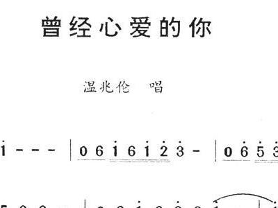 随缘温兆伦简谱_随缘温兆伦(2)