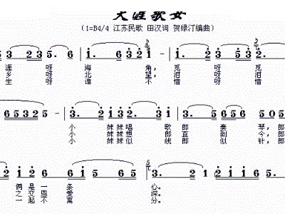 天涯歌女简谱_天涯歌女简谱歌谱