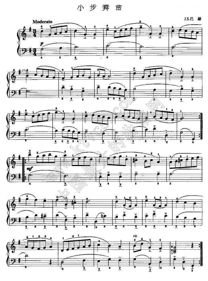 小步舞曲 j s
