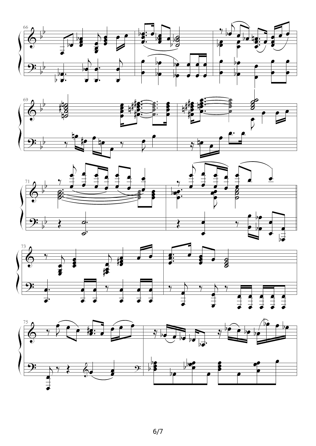 侏罗纪公园钢琴谱-Jarrod Radnich-琴艺谱