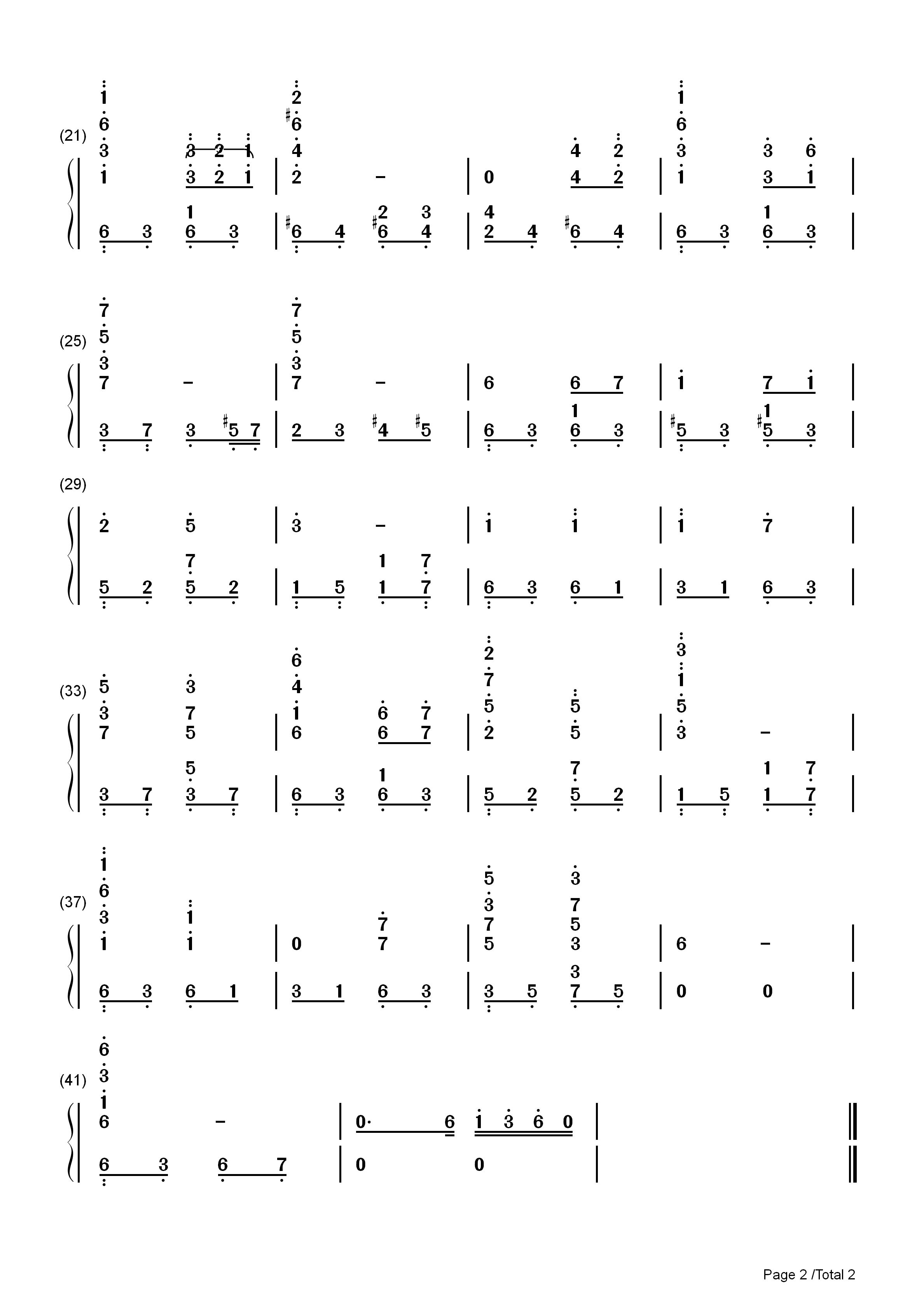 简爱钢琴曲谱_简爱手抄报(3)
