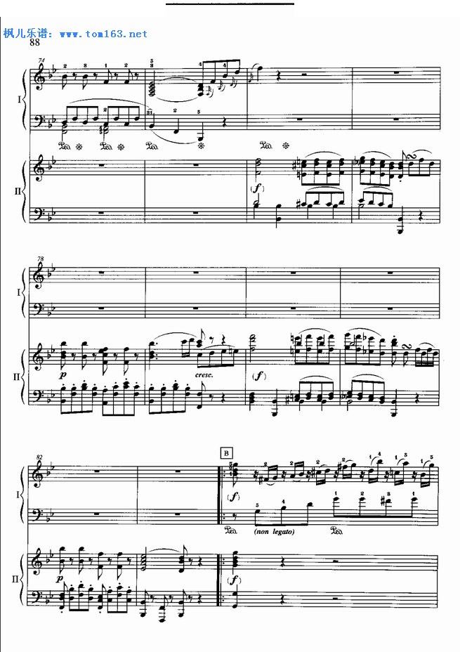 降b大调简谱_降e大调肖邦夜曲简谱
