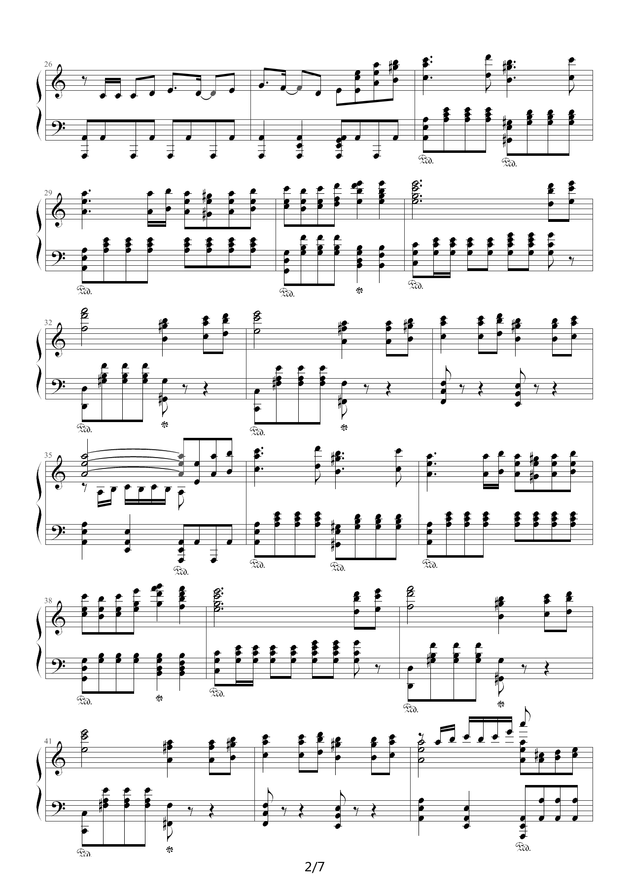 劲乐团V3-贝多芬悲怆第三乐章改编五线谱预览-EOP在线乐谱架