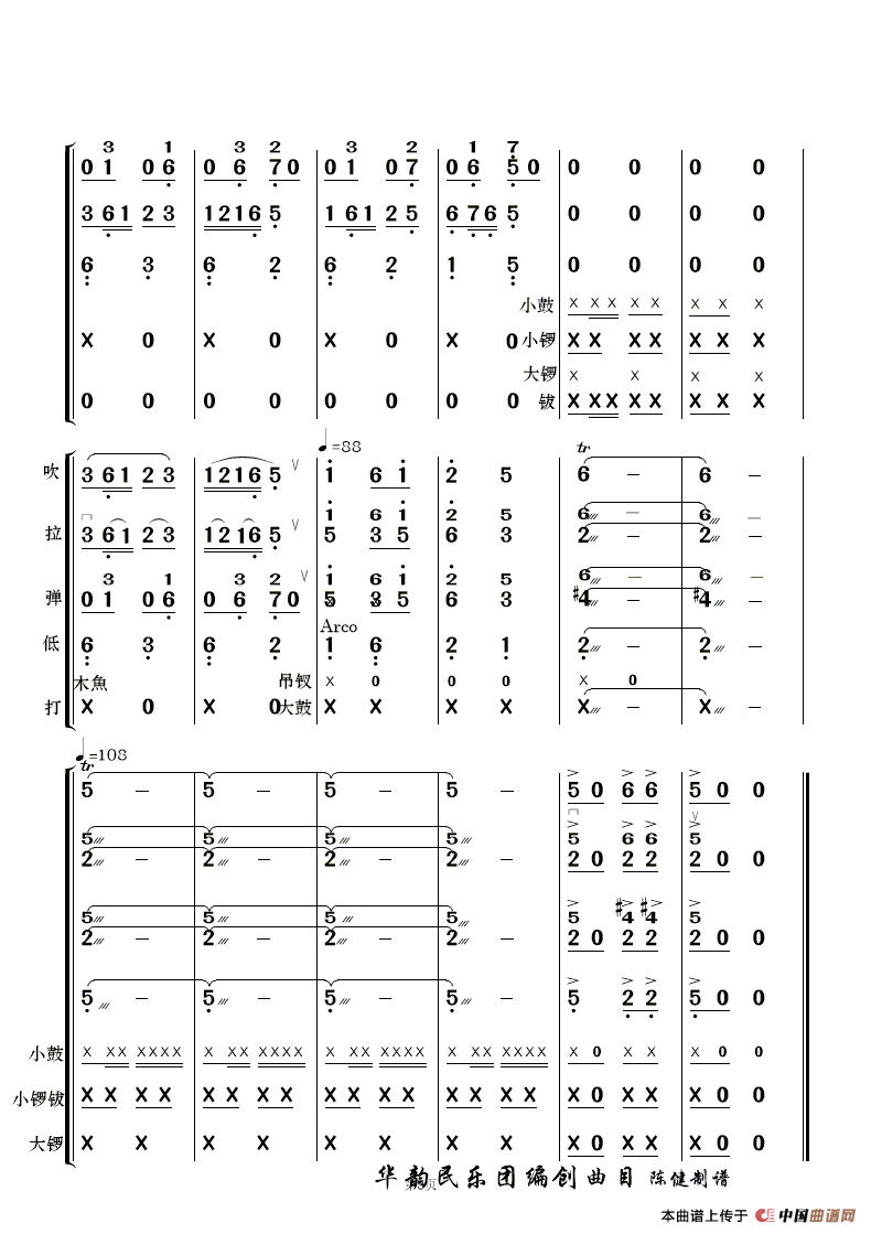 花灯锣鼓闹新春 民乐合奏 及