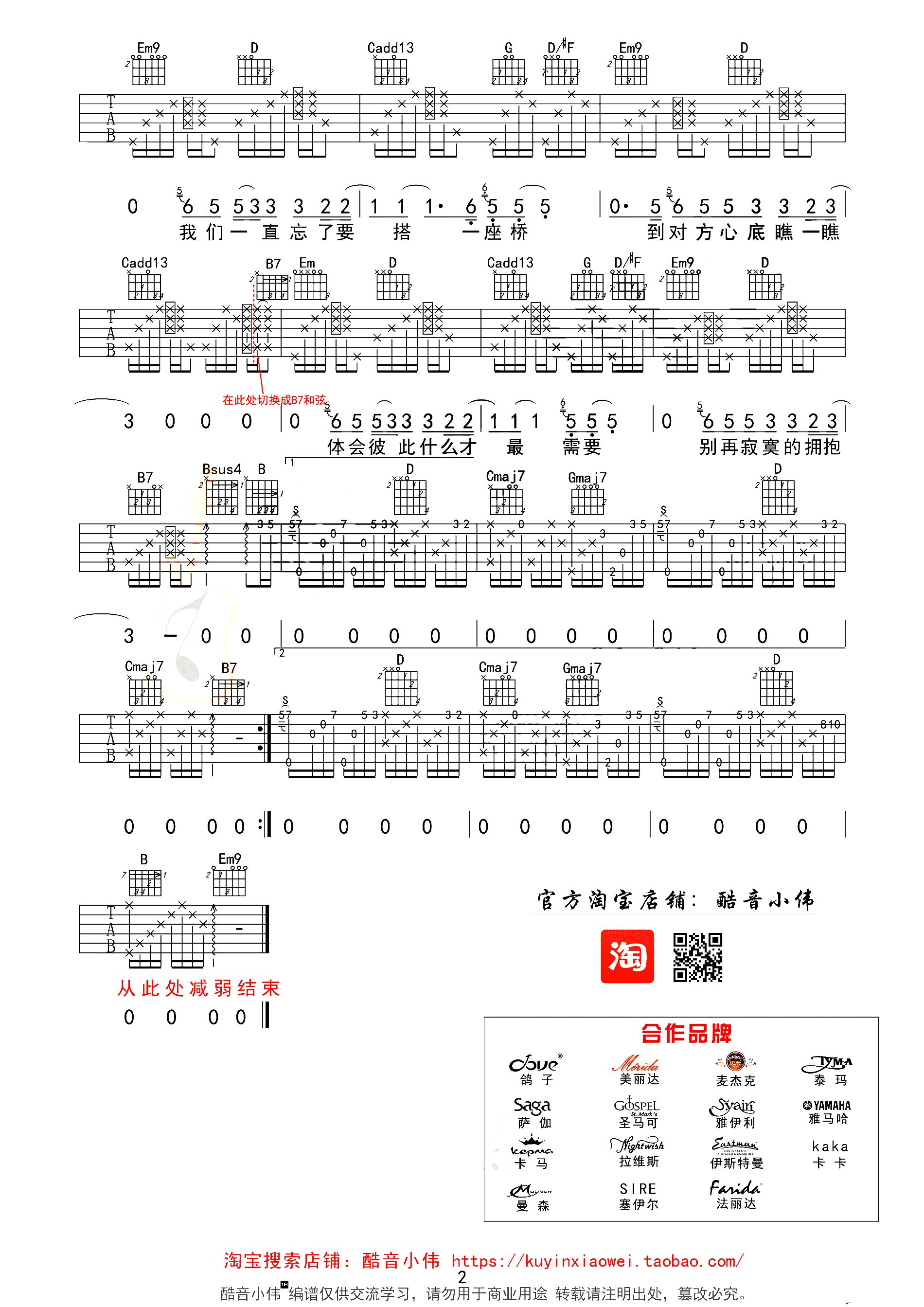 电台情歌简谱_西海情歌简谱(2)