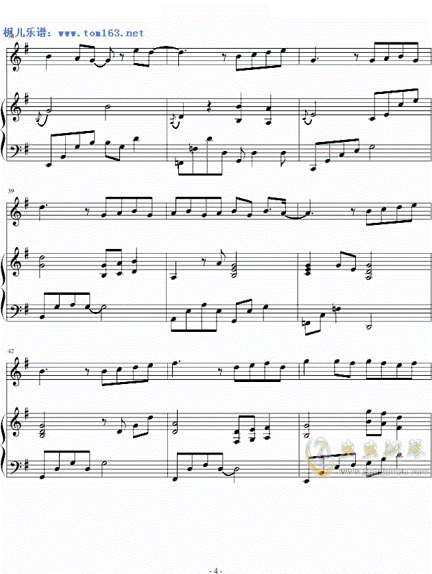 简谱付伴奏_儿歌简谱(2)
